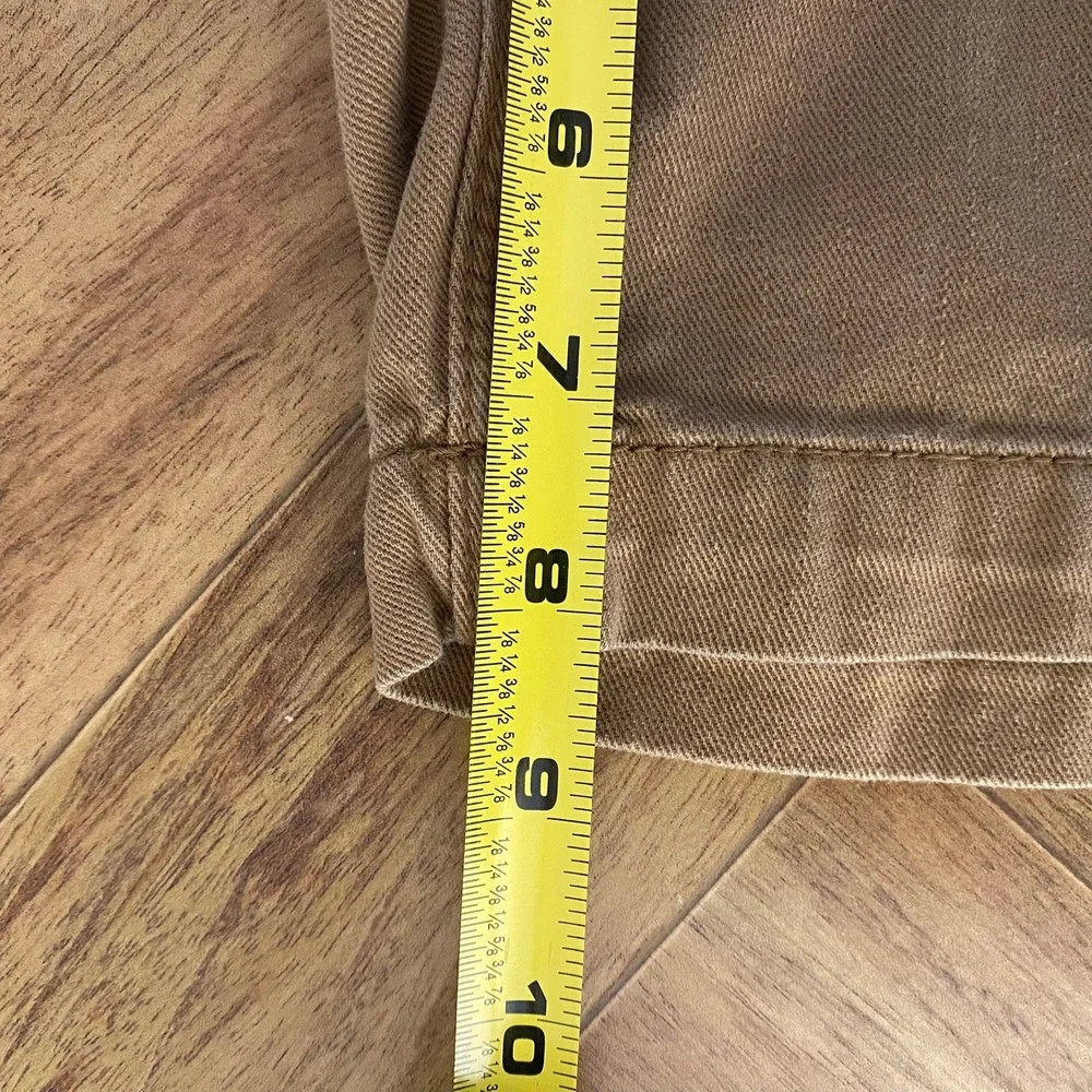 Banana‎ Republic Mens Surplus Twill Shorts 34 Brown 8.5 Inch Inseam